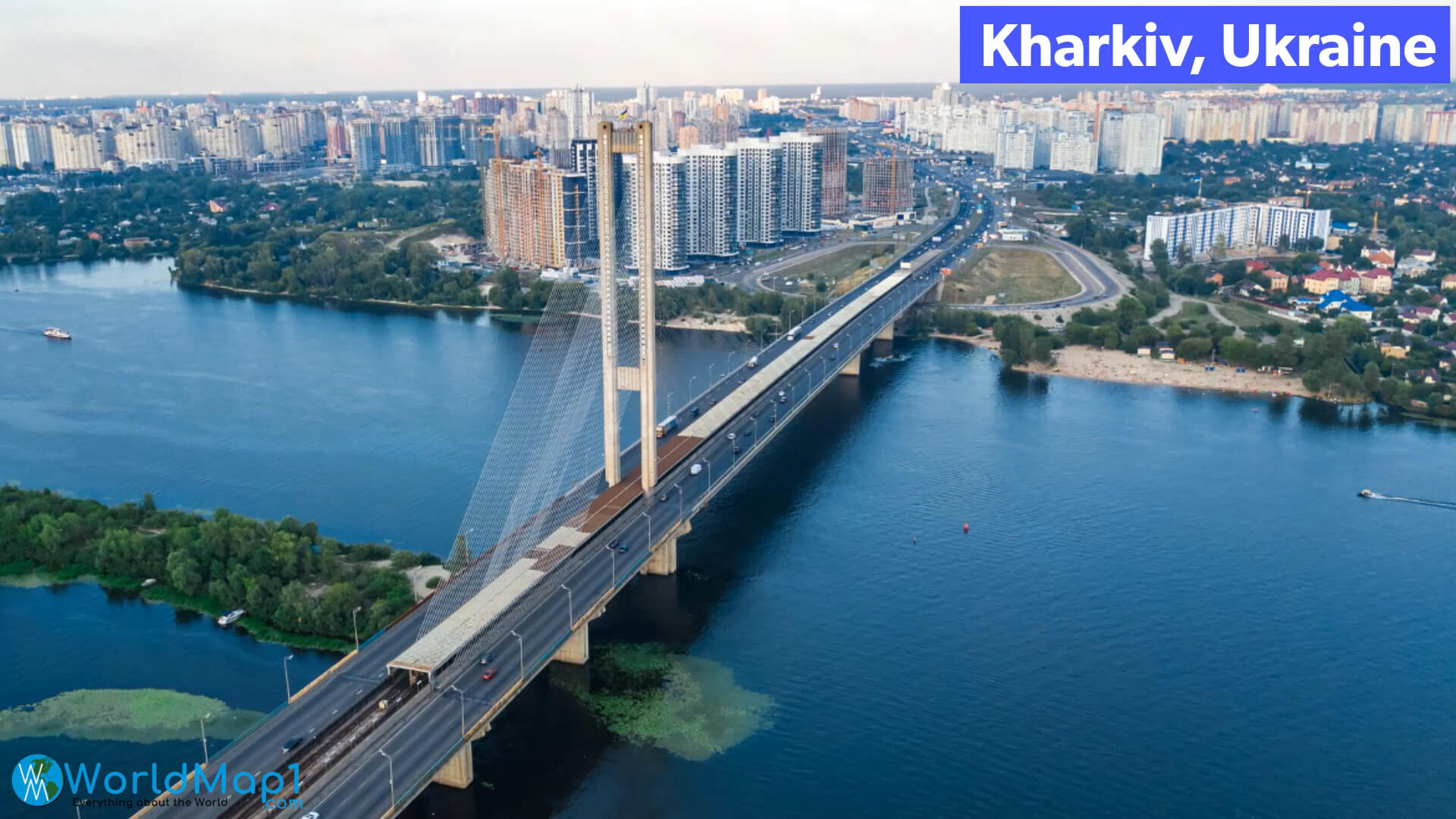 Bridge in Kharkiv Ukraine